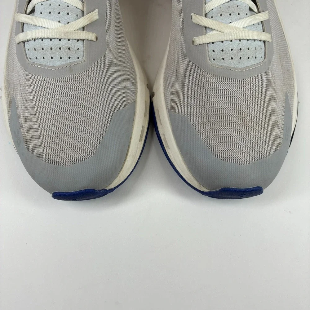 On Cloudnova Form 2 Men's US 12 Silver Heather Gray Mesh Walking Shoes Sneakers